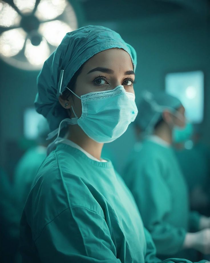 Medical Student Studying